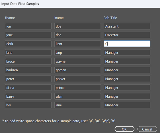 Designing with No Data Source