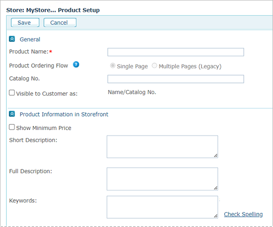 Instructions Example For Product Set Up Creating Products