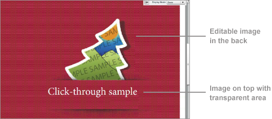 Creating a Click-through Graphic Object